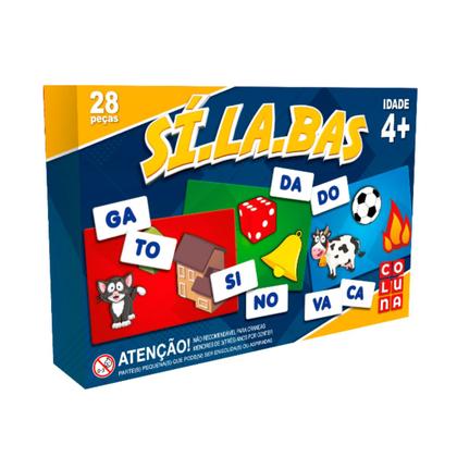 Imagem de Jogo Educativo Aprendendo Silabas Pedagogico Letras Simbolos