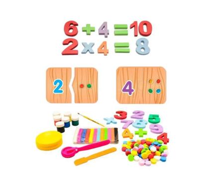 Imagem de Jogo Educativo com Kit Atividades Educação Infantil Nig Brinquedos