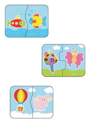 Imagem de Jogo Educativo De Encaixar Onde Eu Estou - NIG Brinquedos