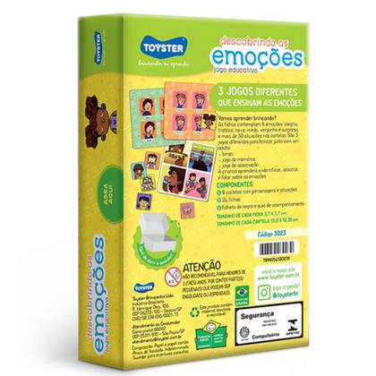 Imagem de Jogo Educativo Descobrindo as Emoções 3023 - Toyster 