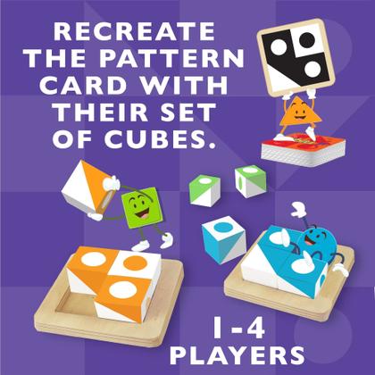 Imagem de Jogo em miniatura MindWare Q-bitz Jr. Jogadores com idades entre 5 e 4 anos