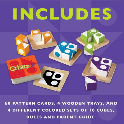 Imagem de Jogo em miniatura MindWare Q-bitz Jr. Jogadores com idades entre 5 e 4 anos