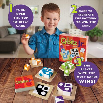 Imagem de Jogo em miniatura MindWare Q-bitz Jr. Jogadores com idades entre 5 e 4 anos