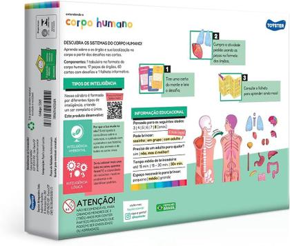 Imagem de Jogo entendendo o corpo humano - toyster