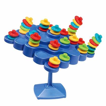 Imagem de Jogo Equilibrando Discos Jogo Arvore de Sombreros Chapéu Mexicano Brinquedo Infantil