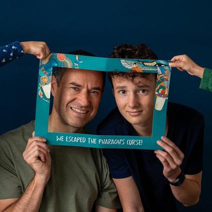 Imagem de Jogo Escape Room Talking Tables com tema egípcio para crianças a partir de 9 anos