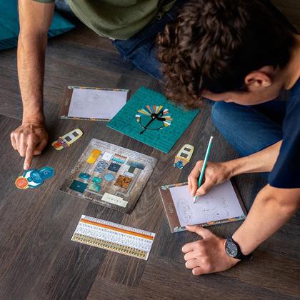 Imagem de Jogo Escape Room Talking Tables com tema egípcio para crianças a partir de 9 anos