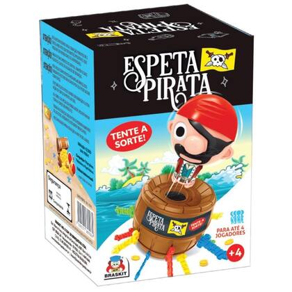 Imagem de Jogo Espeta Pula Pirata Brinquedo Infantil Interativo
