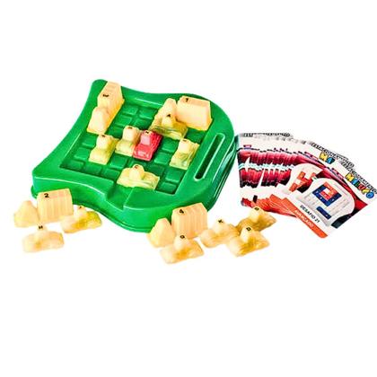 Imagem de Jogo Estacionamento Maluco Estrategia Com 40 Desafios Raciocinio Logico Plasbrink