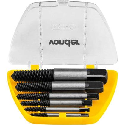 Imagem de Jogo Extrator De Parafuso Quebrado Com 6 Peças Vonder