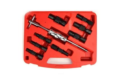 Imagem de Jogo Extrator Rolamento Interno Tipo Pinça Martelete 9 Peças