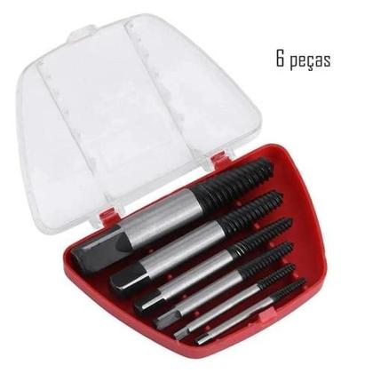 Imagem de Jogo Extrator Saca Parafuso Quebrado Macho Rosca Esquerda - Atopy