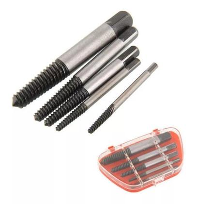 Imagem de Jogo Extrator Saca Parafusos C/ 5 peças - Rotony