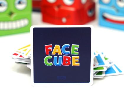 Imagem de Jogo face cube - cubo mágico profissional com 2 cubos e 60 cartas