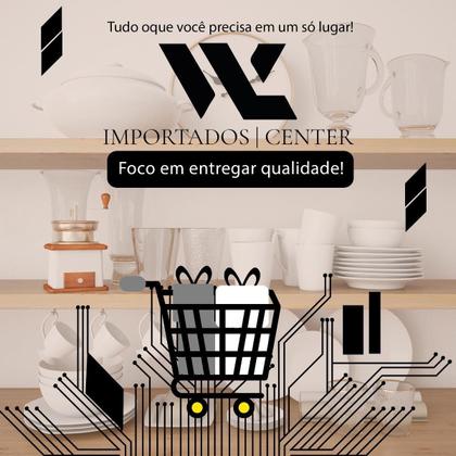 Imagem de Jogo Faqueiro Talher Luxo Dourado Aço Inox 24 Pcs Completo