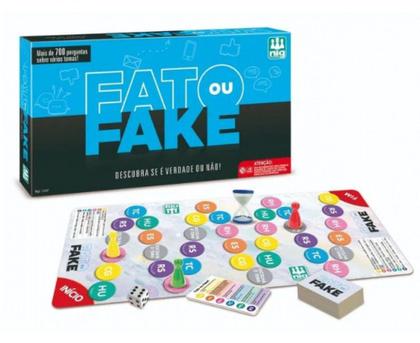 Imagem de Jogo Fato ou Fake  NIG Brinquedos