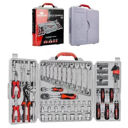 Imagem de Jogo Ferramenta Titanium 110 Pçs - Resistência