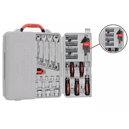 Imagem de Jogo Ferramenta Titanium 110 Pçs - Resistência