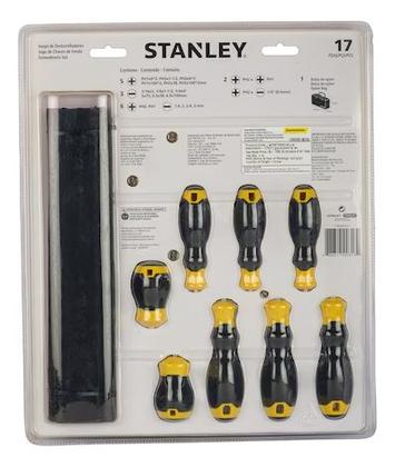 Imagem de Jogo Ferramentas Manuais 17 Pcs Bolsa Stmt65616l-la Stanley