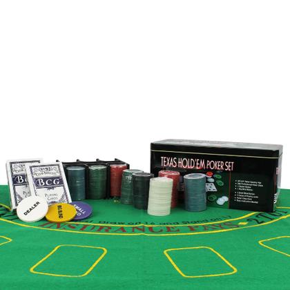 Imagem de Jogo/ Ficha de Poker Profissional em Estojo de Metal Unidade -  Rocie/ WX Gift