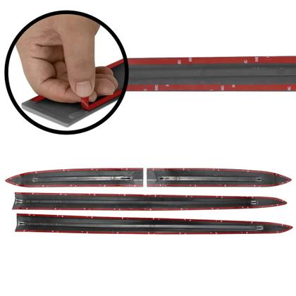 Imagem de Jogo Friso Lateral para Hrv 2016 a 2022 com Filete Cromado Modelo Original