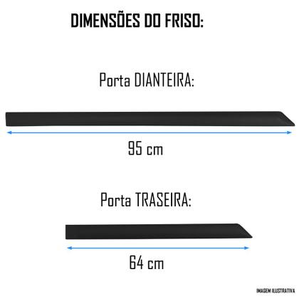 Imagem de Jogo Friso Lateral Pintado Peugeot 2008