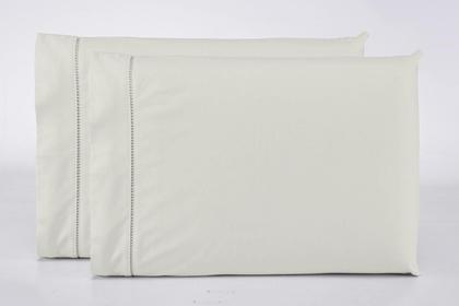 Imagem de Jogo fronha avulsa 100% algodão 400 fios palha 2 und