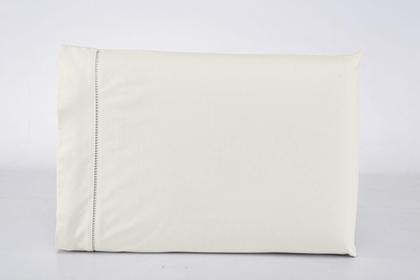 Imagem de Jogo fronha avulsa 100% algodão 400 fios palha 2 und