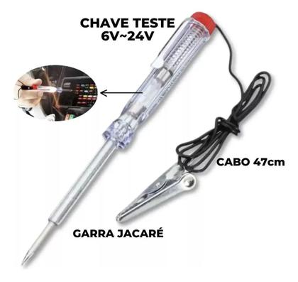 Imagem de Jogo Fusível Automotivo 10 Peças + Chave Teste