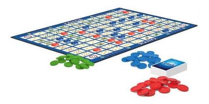 Imagem de Jogo Game Tabuleiro Cartas Diversão Família Sequence Copag