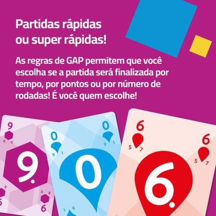 Imagem de Jogo GAP de Cartas Mesa Cardgame Boardgame Lançamento Papergames