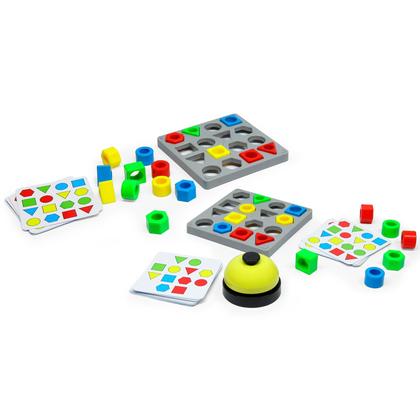 Imagem de Jogo Geometric Coordenação Motora E Lógica Infantil 1500 - Paki Toys