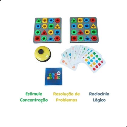 Imagem de Jogo Geometric Educativo Infantil Formas Geométricas
