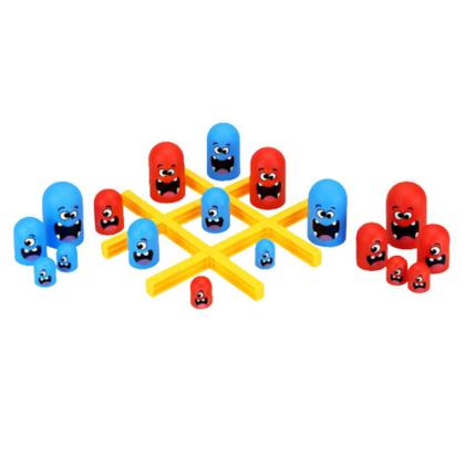 Imagem de Jogo Hash Toys Jogo da Velha Colorido Infantil Raciocínio
