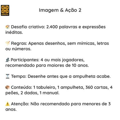 Imagem de Jogo imagem e acao 2 grow