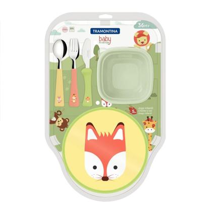 Imagem de Jogo Infantil Baby Friends Colorido 05 Peças 23797908 Tramontina