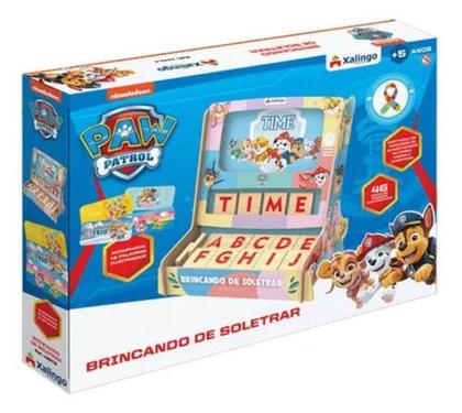 Imagem de Jogo Infantil Brincando De Soletrar Patrulha Canina Xalingo