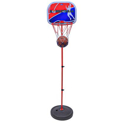 Imagem de Jogo Infantil Cesta De Basquete Com Bomba e Bola Com Aro 8601 - Zippy Toys