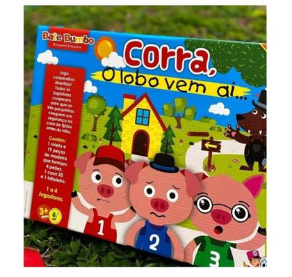 Imagem de Jogo infantil Corra o lobo vem ai