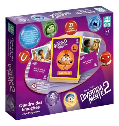 Imagem de Jogo Infantil Quadro Das Emoções Lousa Magnética Divertidamente 2