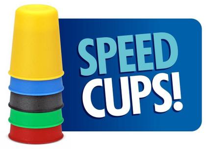 Jogo Infantil Speed Cups Copos Coloridos E Cartas Paki Toys