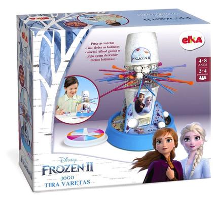 Imagem de Jogo Infantil Tira Varetas Disney Frozen Meninas - Elka