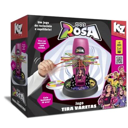 Imagem de Jogo Infantil Tira Varetas Dos Rosa 1320 - Elka
