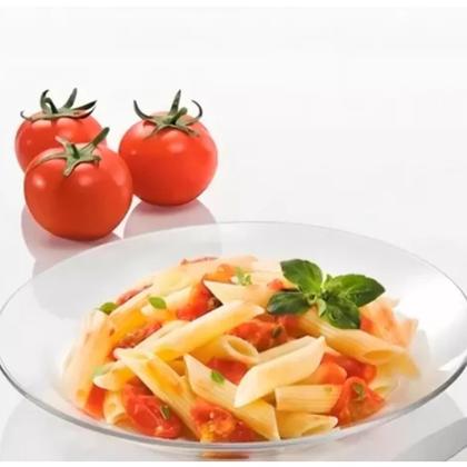 Imagem de Jogo Jantar 12 Peças Com 6 Pratos Fundo + 6 Copos Vidro - Prati Casa