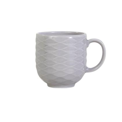 Imagem de Jogo Jantar 12 Peças Ondas Branco Cinza Germer Porcelanas