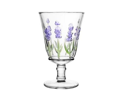Imagem de Jogo Jarra 1,3 L E 6 Taças 240ml Lavanda Hand Painting Lyor