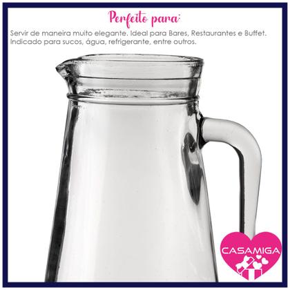 Imagem de Jogo Jarra e 6 Copos Vidro Long Drink Bar 1250/350ml