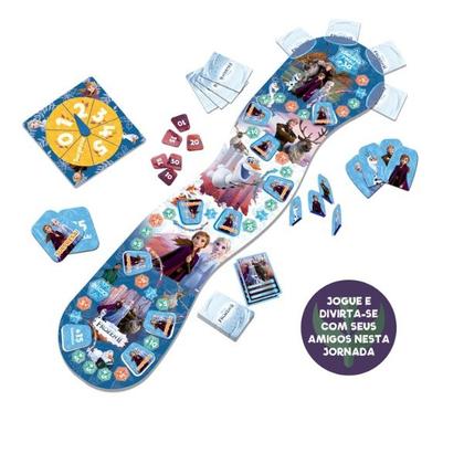 Imagem de Jogo Jornada Mágica Frozen II Tabuleiro Jak - Toyster