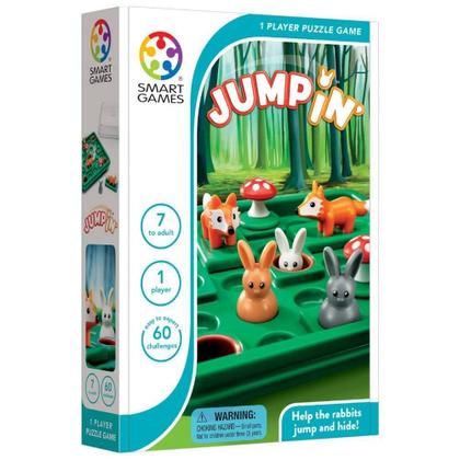 Imagem de Jogo Jumpin Tabuleiro Desafio Pulo Dos Coelhos Raciocínio