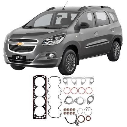 Imagem de Jogo junta superiorcabeçote gm spin cobalt 1.8 8v 2013 ate 2017 com  retentor 